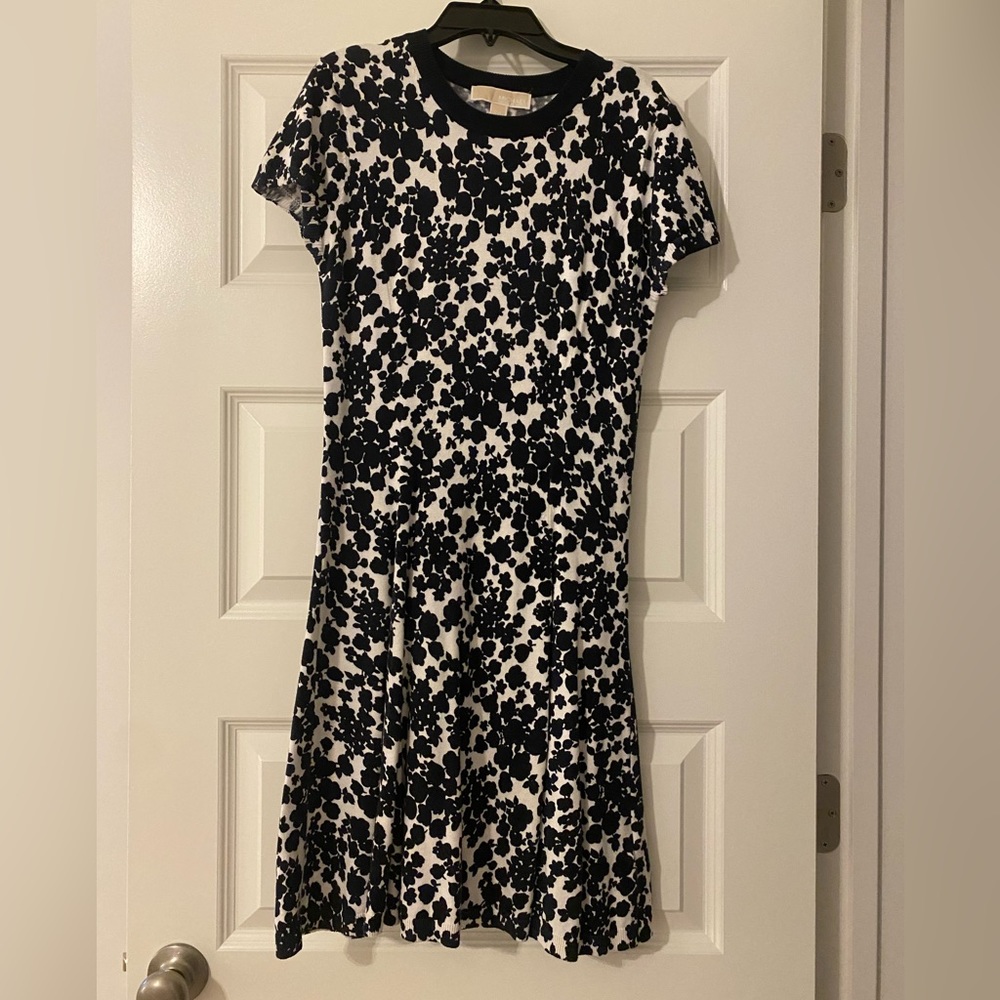 Michael Kors floral sweater dress